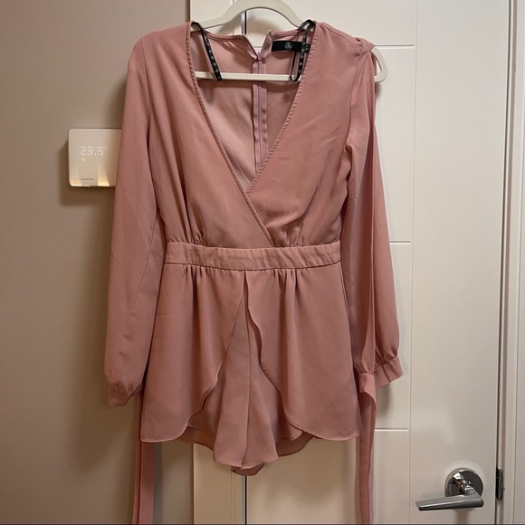 Misguided pink romper sz 2 - Picture 2 of 5